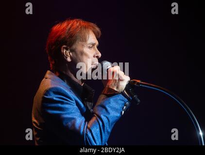 Cliff Richard Performs At The Royal Albert Hall He Is The Third Top Selling Artist In The Uk Behind The Beatles And Elvis Presley Stock Photo Alamy
