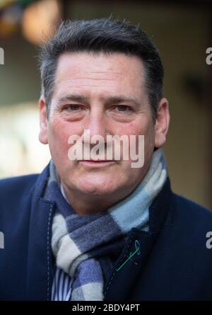 Tony Hadley, English Singer-songwriter, former lead singer with the New Romantic band, Spandau Ballet. The band split in 1990. Stock Photo