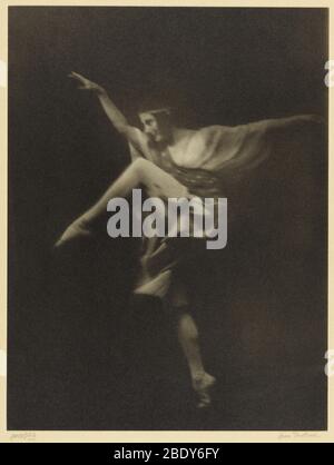 Anna Pavlova by Arnold Genthe, 1915 Stock Photo