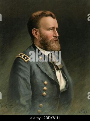 Ulysses S. Grant, 18th U.S. President Stock Photo