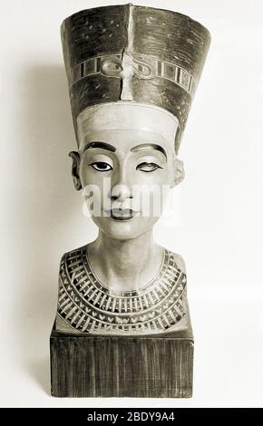 Nefertiti, Ancient Egyptian Queen Stock Photo