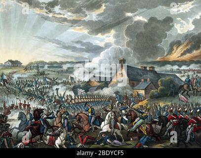 Battle of Waterloo, 1815 Stock Photo