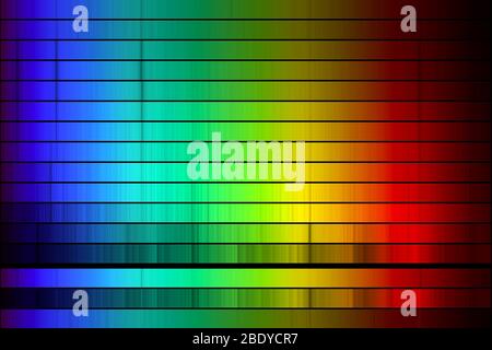 Observation with a Spectroscope. A spectroscope or spectrometer splits  light into the wavelengths that make it up. Early spectroscopes like the  one in this illustration used prisms that split the light by