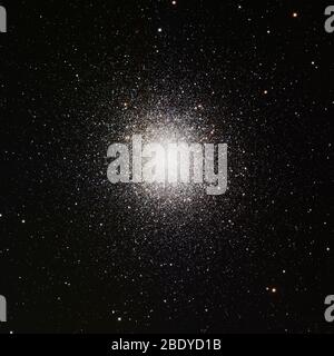 Hercules Globular Cluster, M13, NGC 6205 Stock Photo