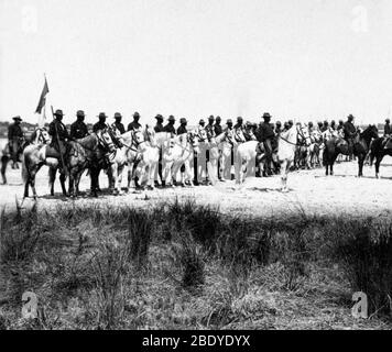 Spanish-American War, Buffalo Soldiers, 1898 Stock Photo