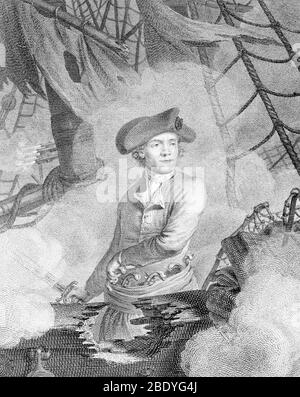 John Paul Jones, Scottish-American Naval Hero Stock Photo