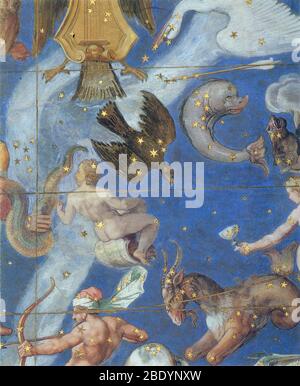 Constellations, 1575 Stock Photo