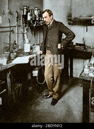 William Ramsay, Scottish Chemist Stock Photo