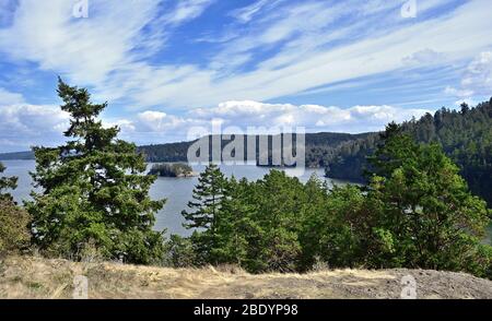 Deception Pass, Washington, USA Stock Photo