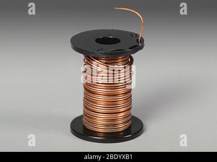 Spool of Copper Wire Stock Photo - Alamy