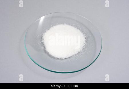 Dish of Salt Stock Photo