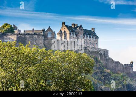 Beautiful Edinburgh city in Scotland, United Kingdom Stock Photo
