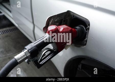 Costco Kirkland Gasoline Stock Photo Alamy