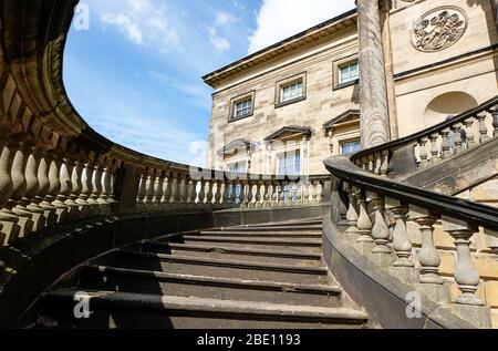 Kedleston Hall, National Trust Property in Derbyshire, England Stock Photo