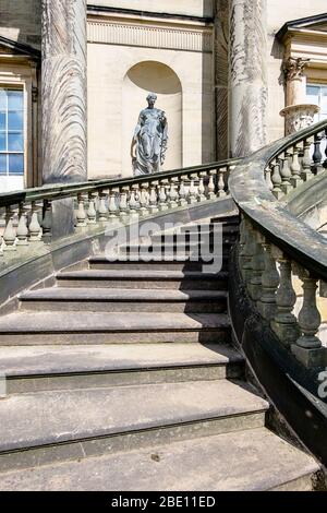 Kedleston Hall, National Trust Property in Derbyshire, England Stock Photo