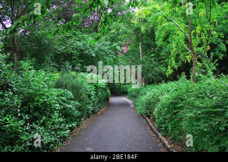 Merrion Square Park, Dublin, Ireland Stock Photo