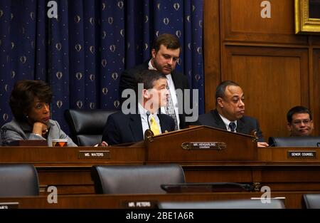 2013 - Testimony of Federal Housing Administration Commissioner Carol Galante [at hearing of House Financial Services Committee, Capitol Hill] Stock Photo