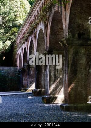 Aqueduct in Nanzenji temple, Kyoto Stock Photo