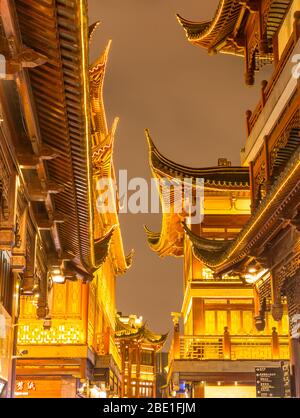 Yuyuan District in  Shanghai, China Stock Photo