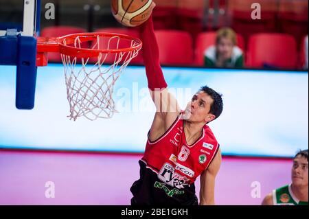 Mindaugas Lukauskis is a Lithuanian basketball player Stock Photo