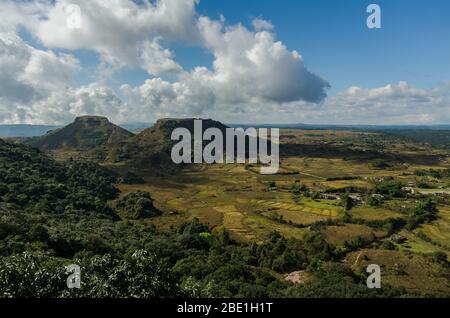 Meghalaya Mawsynram Stock Photo