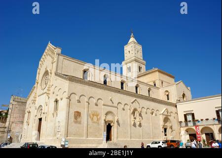 Italy, Basilicata, Matera, cathedral Stock Photo