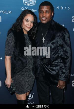 Los Angeles, United States. 11th Apr, 2020. (FILE) Kenny 'Babyface' Edmonds Reveals He And His Family Tested Positive For Coronavirus COVID-19 But Have Since Recovered On His 62nd Birthday. LOS ANGELES, CALIFORNIA, USA - JANUARY 05: Nicole Pantenburg and husband/American singer-songwriter Kenneth 'Babyface' Edmonds arrive at The Art Of Elysium's 12th Annual Heaven Gala held at a Private Venue on January 5, 2019 in Los Angeles, California, United States. (Photo by Xavier Collin/Image Press Agency) Credit: Image Press Agency/Alamy Live News Stock Photo