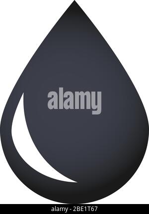 rain drop icon Stock Vector