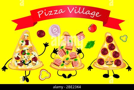 Abstract designs for spanish festival la tomatina.. Stock Vector
