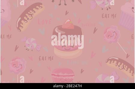 Seamless not bright background for your texat. Great design for wrapping paper, restaurant textile and so on.. Stock Vector