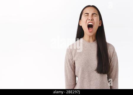 Asian girl being silly Stock Photo - Alamy