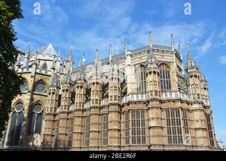 Henry VII's Lady Chapel of Westminster Abbey Stock Photo