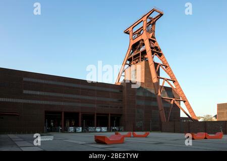 Zollverein Coal Mine, European Route of Industrial Culture and World Heritage by UNESCO Stock Photo