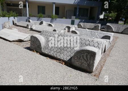 Archaeological Site of Aiani Stock Photo