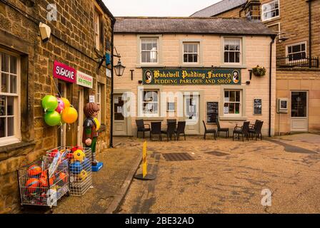 Bakewell Pudding Factory, Bakewell, Derbyshire Stock Photo