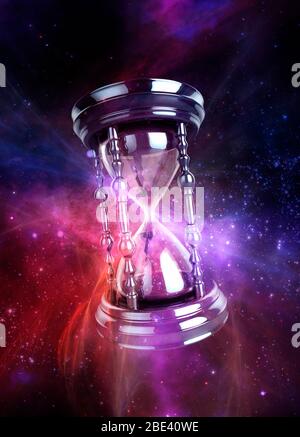 Time travel, conceptual illustration Stock Photo - Alamy