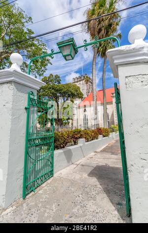 St. Michael Anglican Cathedral, Bridgetown, Barbados, West Indies, Caribbean, Central America Stock Photo