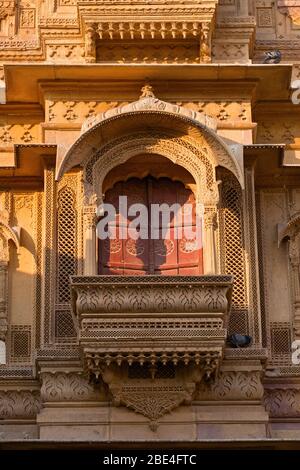 Patwa-ki-Haveli Jaisalmer Rajasthan India Stock Photo