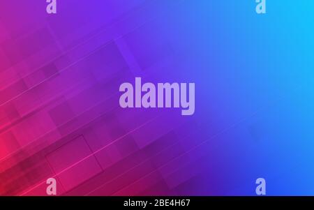 Abstract trendy gradient geometric modern composition. Vector illustration Stock Vector