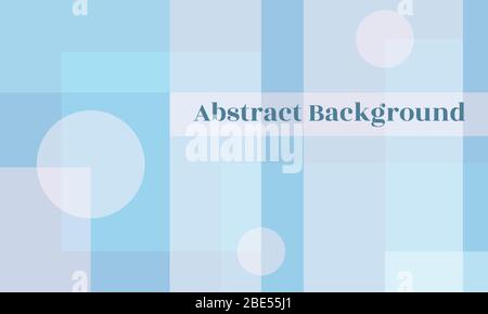 Abstract background with geometric shapes. Composition of rectangles and circles. Colorful vector illustration EPS 10 Stock Vector