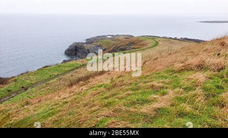 Fife Coastal Path from Lower Largo to St Monans - Scotland, UK Stock Photo