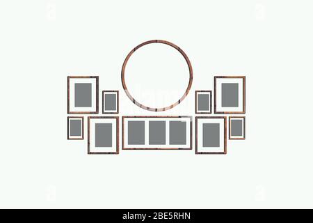 Repeated geometric pattern background Stock Photo