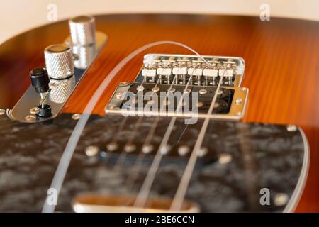 Changing the metal string on a Fender Modern Player Telecaster