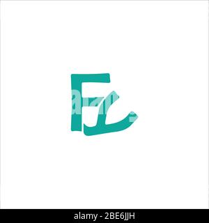Initial letter fy logo or yf logo vector design template Stock Vector