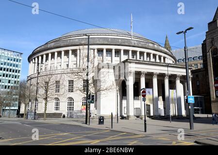 Manchester Central Library, St Peter's Square, Manchester Stock Photo