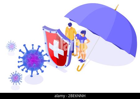 Covid-19 Coronavirus Stop 2019-nCoV Stock Vector