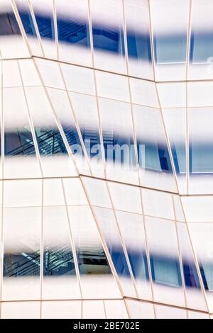 Office building facade in New York Stock Photo