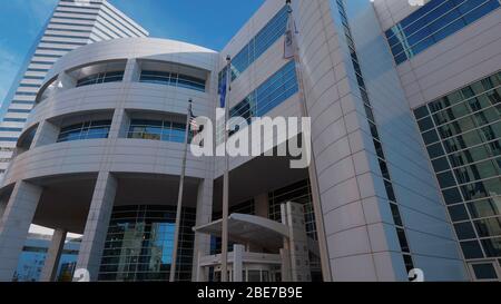 Metropolitan Library in Oklahoma City - OKLAHOMA CITY-OKLAHOMA, OCTOBER 21,2017 Stock Photo