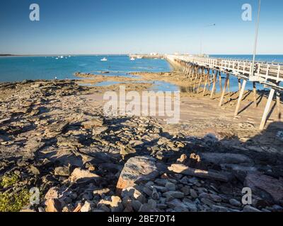 Port Jetty, Broome, The Kimberley, Western Australia Stock Photo