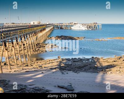 Port Jetty, Broome, The Kimberley, Western Australia Stock Photo